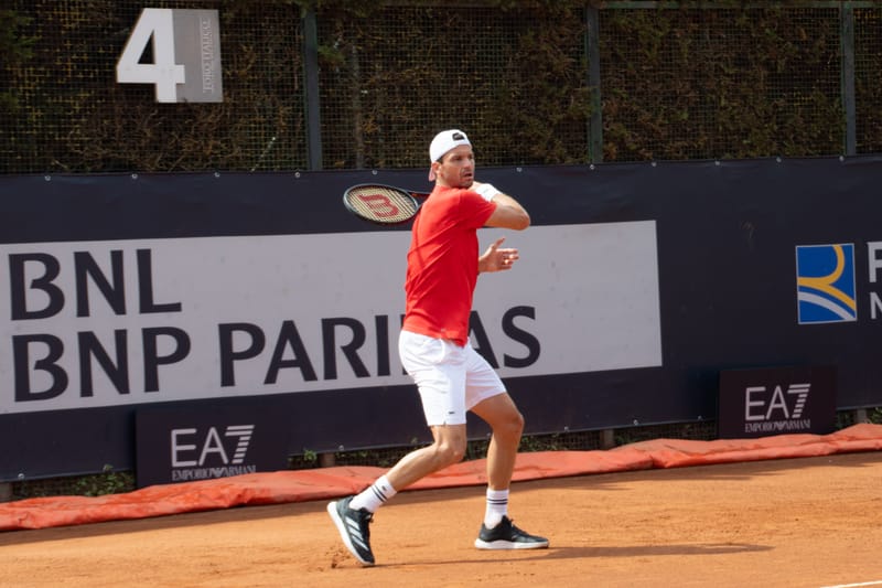Grigor Dimitrov agli Internazionali di tennis di Roma 2025