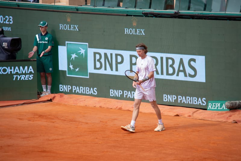 Andrey Rublev al Rolex Montecarlo Masters 2026 