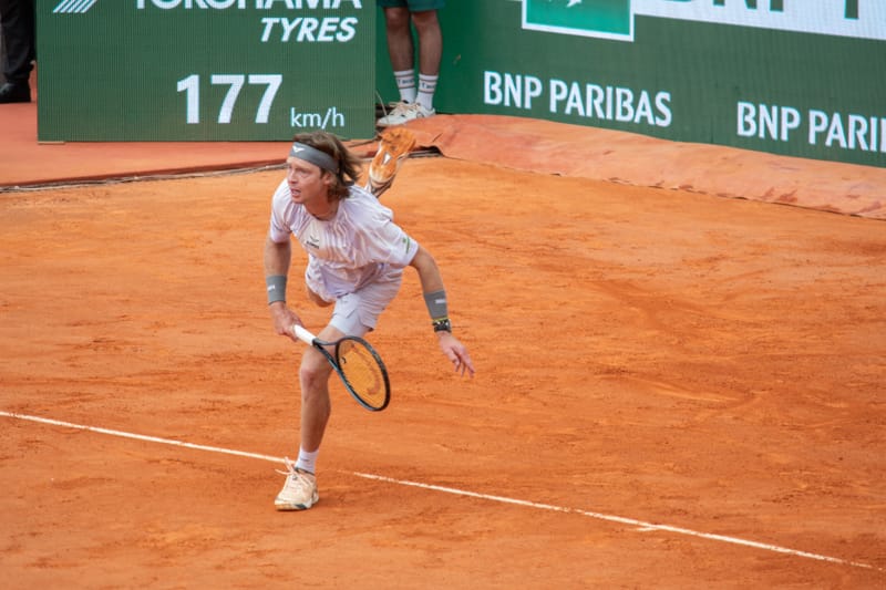 Andrey Rublev al Rolex Montecarlo Masters 2026 