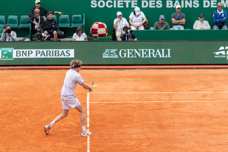 Andrey Rublev al Rolex Montecarlo Masters 2026 