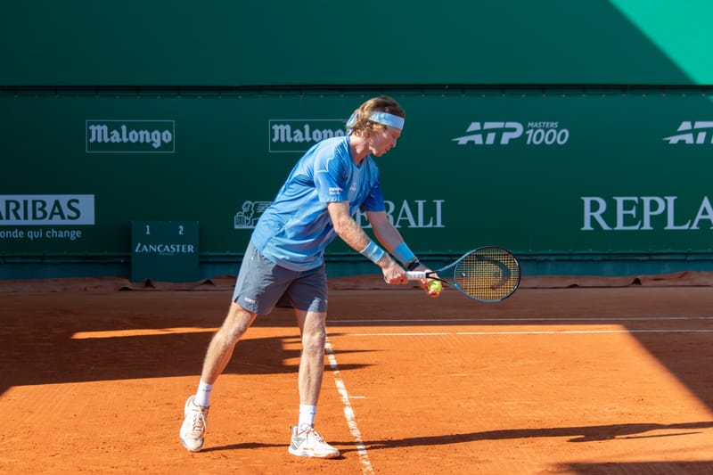 Andrey Rublev al Rolex Montecarlo Masters 2026 