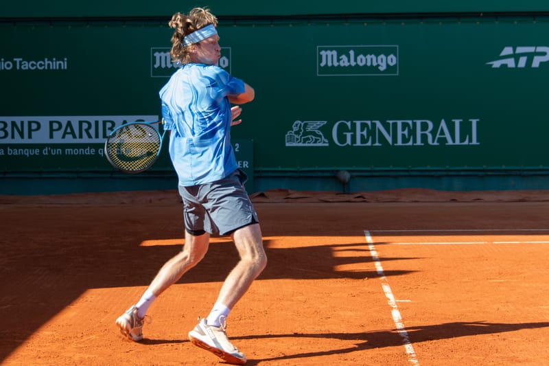 Andrey Rublev al Rolex Montecarlo Masters 2026 