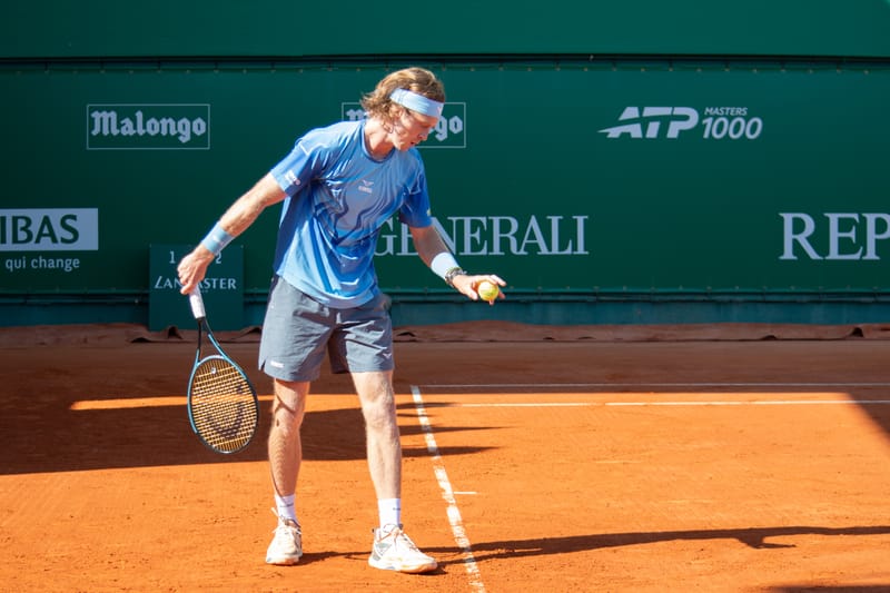 Andrey Rublev al Rolex Montecarlo Masters 2026 