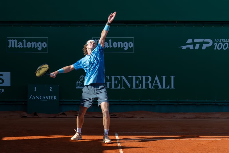 Andrey Rublev al Rolex Montecarlo Masters 2026 