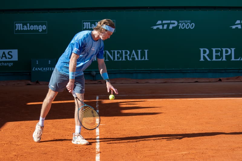 Andrey Rublev al Rolex Montecarlo Masters 2026 