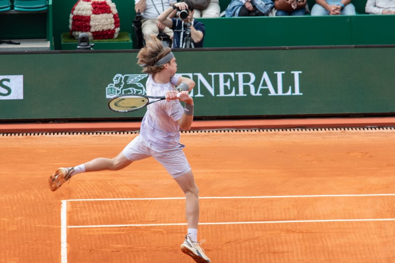 Andrey Rublev al Rolex Montecarlo Masters 2026 