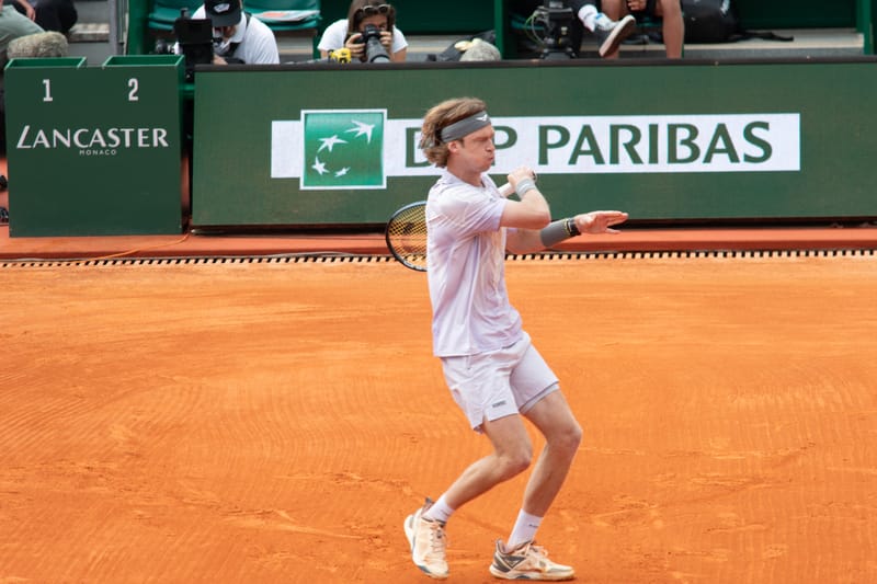 Andrey Rublev al Rolex Montecarlo Masters 2026 