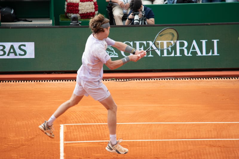 Andrey Rublev al Rolex Montecarlo Masters 2026 