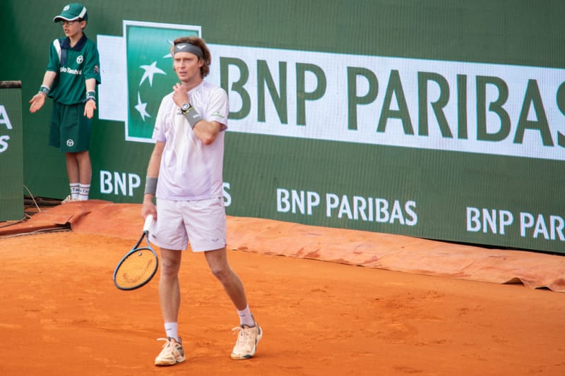 Andrey Rublev al Rolex Montecarlo Masters 2026 