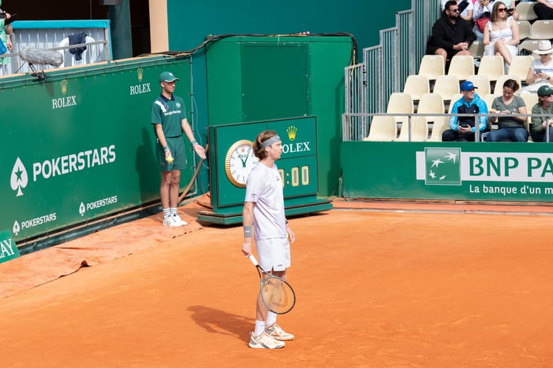 Andrey Rublev al Rolex Montecarlo Masters 2026 