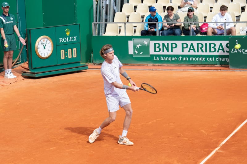 Andrey Rublev al Rolex Montecarlo Masters 2026 