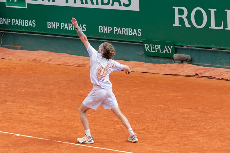 Andrey Rublev al Rolex Montecarlo Masters 2026 
