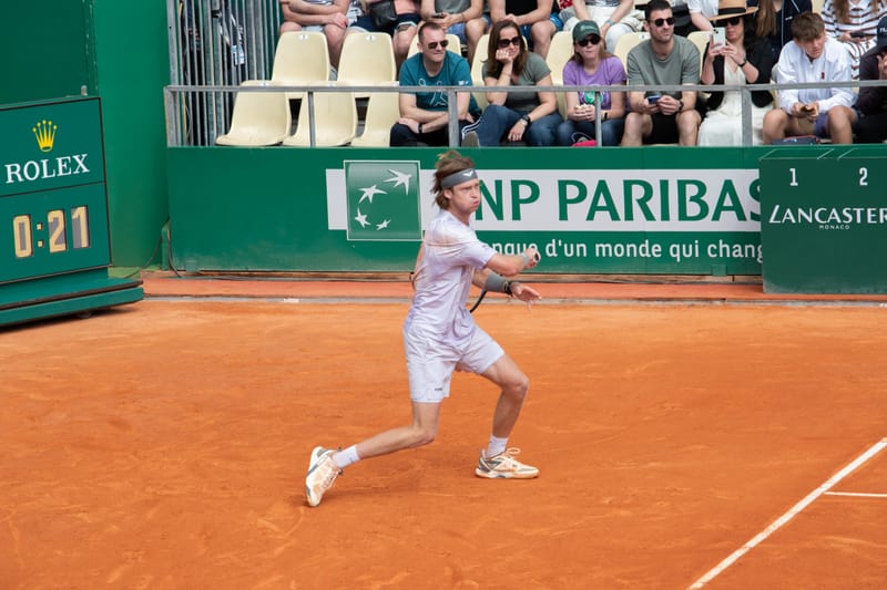 Andrey Rublev al Rolex Montecarlo Masters 2026 