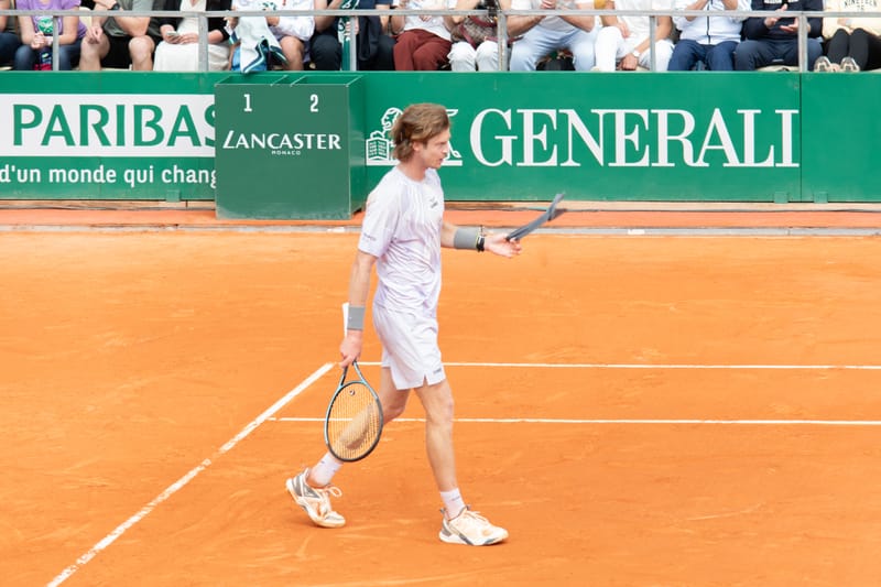 Andrey Rublev al Rolex Montecarlo Masters 2026 