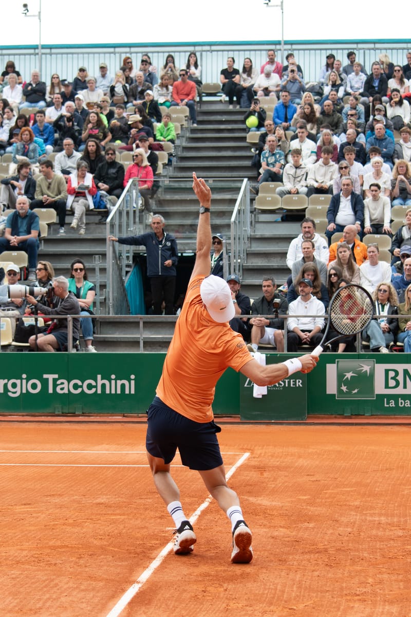Grigor Dimitrov at Rolex Montecarlo Masters