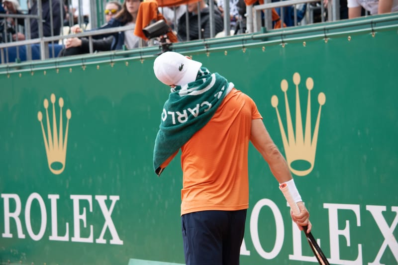 Grigor Dimitrov at Rolex Montecarlo Masters