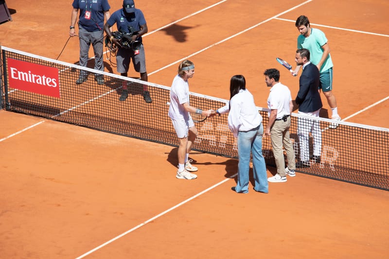 Andrey Rublev in Rome 2026