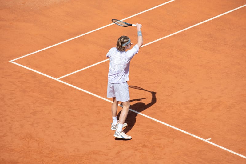 Andrey Rublev in Rome 2026