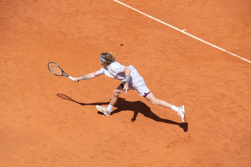 Andrey Rublev in Rome 2026