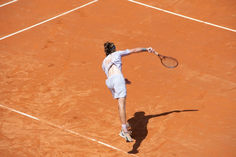 Andrey Rublev in Rome 2026