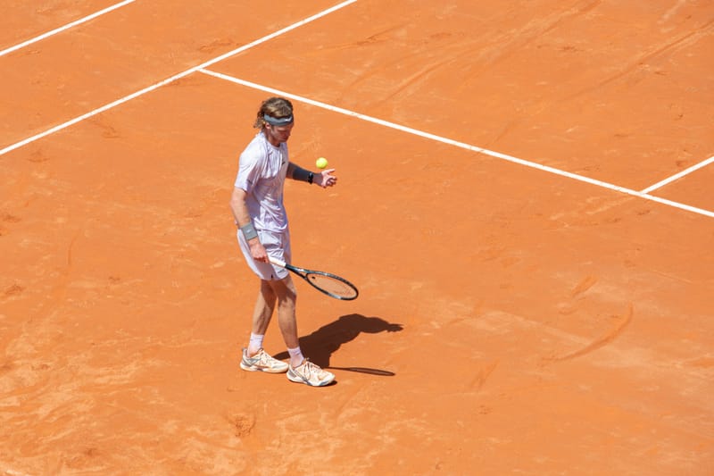 Andrey Rublev in Rome 2026