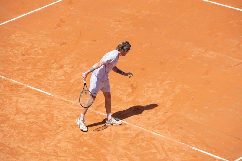Andrey Rublev in Rome 2026