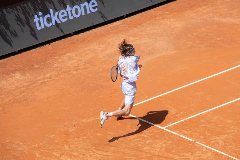 Andrey Rublev in Rome 2026