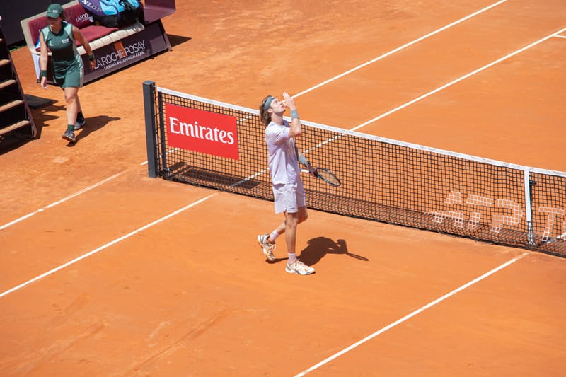 Andrey Rublev in Rome 2026