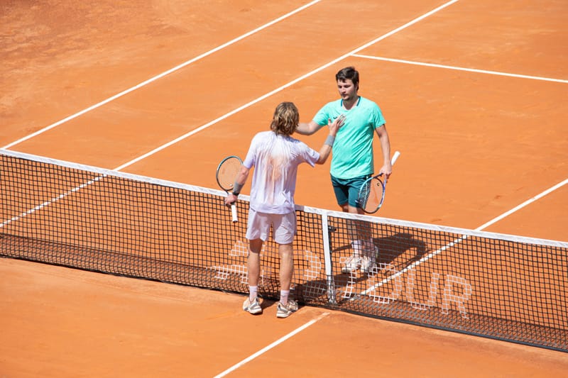 Andrey Rublev in Rome 2026
