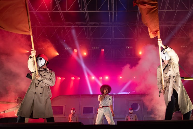 Caparezza live al Flowers Festival