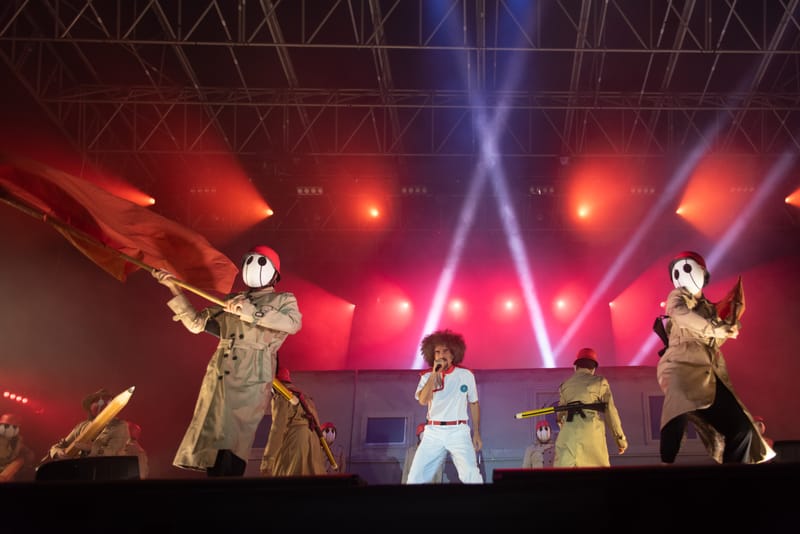 Caparezza live al Flowers Festival
