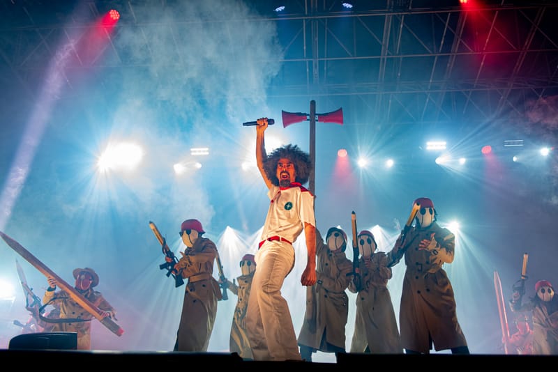Caparezza live al Flowers Festival
