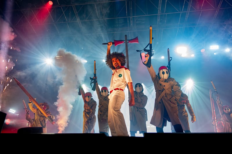 Caparezza live al Flowers Festival