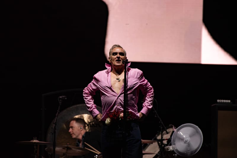Morrissey live ad Asti Musica