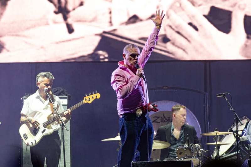 Morrissey live ad Asti Musica