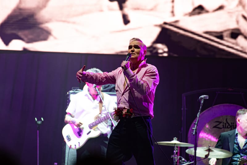 Morrissey live ad Asti Musica