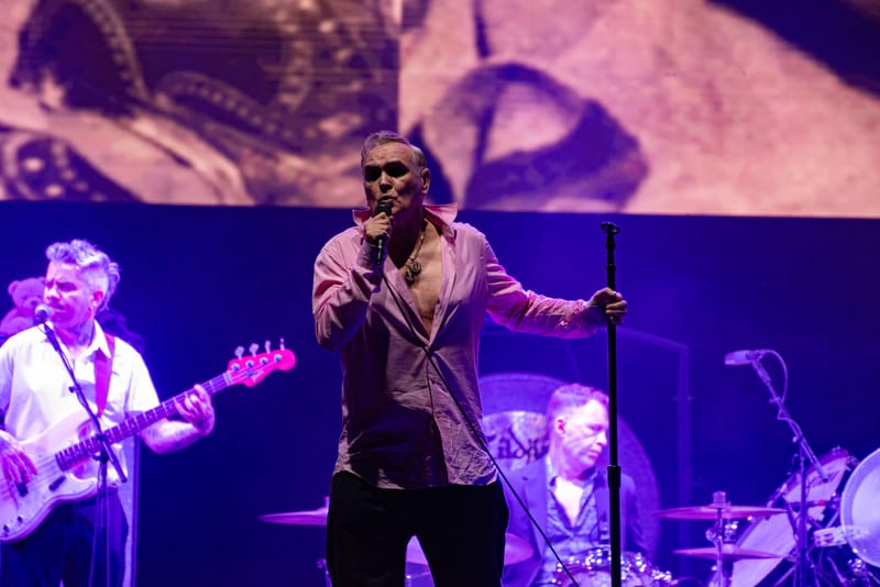Morrissey live ad Asti Musica