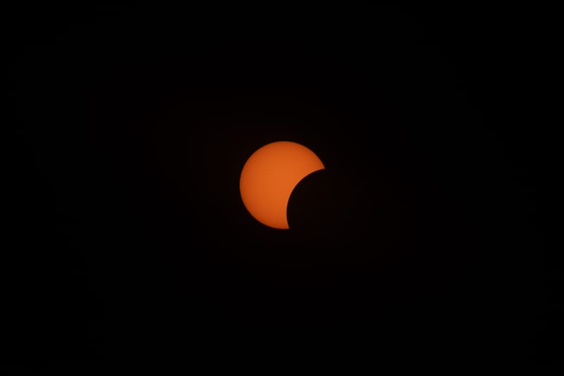 Eclissi di sole 2026 - Nord Italia (Piemonte)