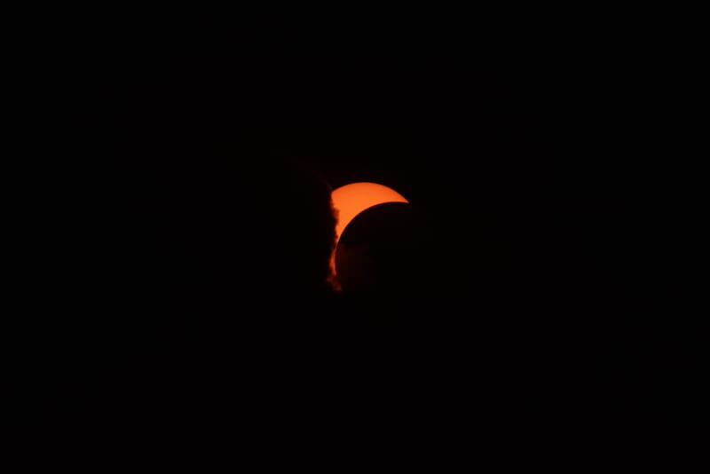 Eclissi di sole 2026 - Nord Italia (Piemonte)