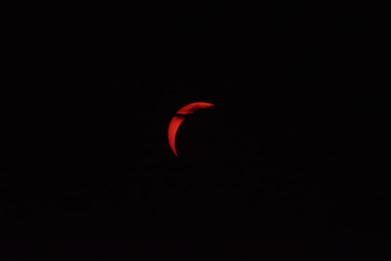 Eclissi di sole 2026 - Nord Italia (Piemonte)