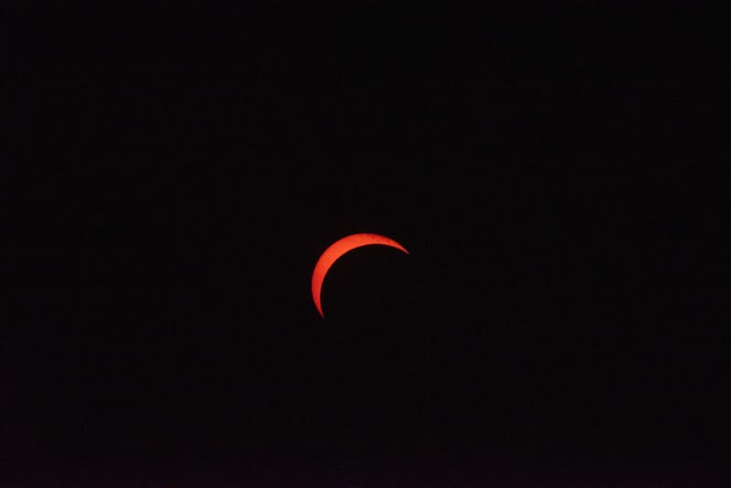 Eclissi di sole 2026 - Nord Italia (Piemonte)