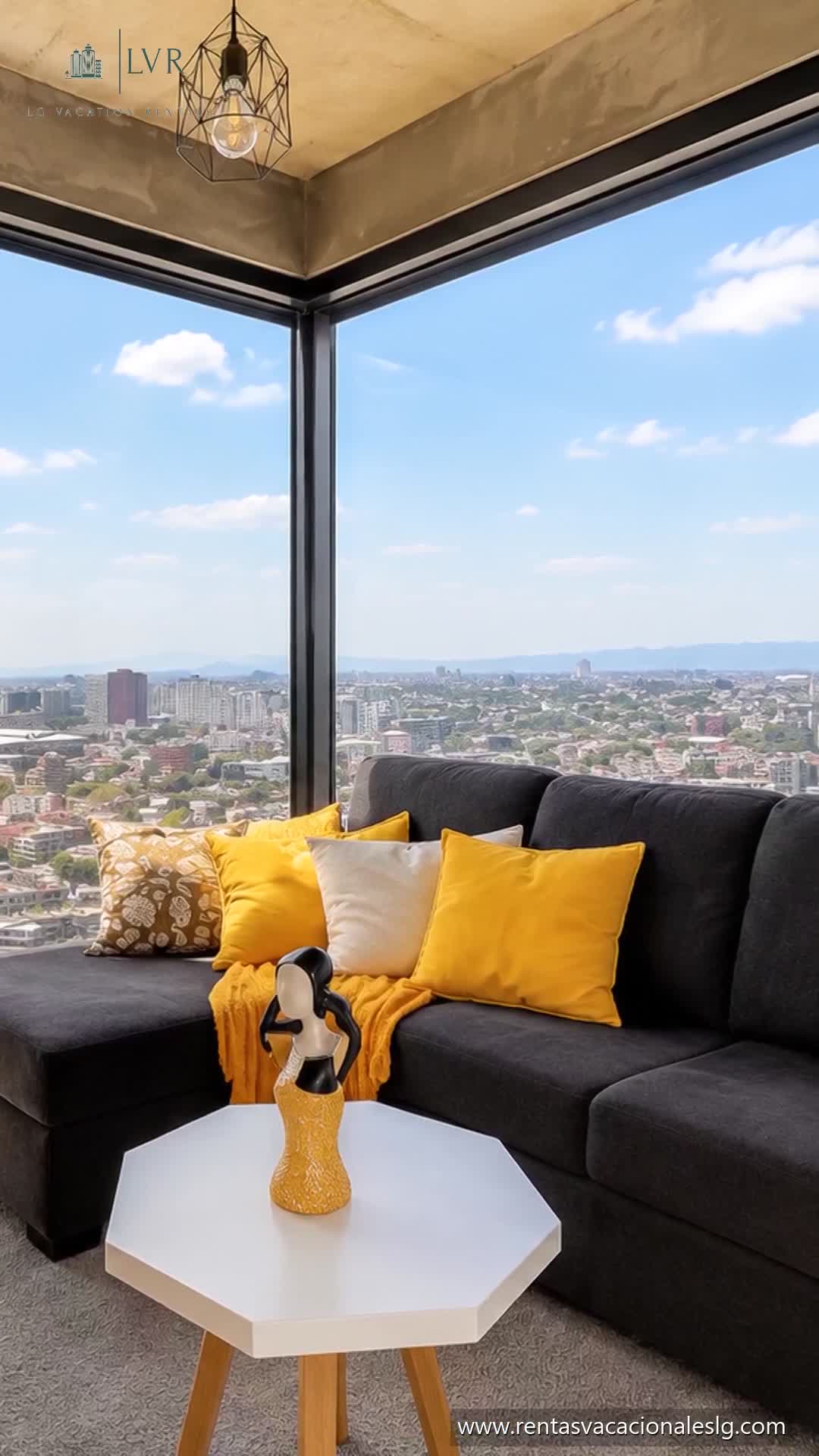 Reforma Piso 24 | Apt. 2BR Vista | Alberpo CDMX