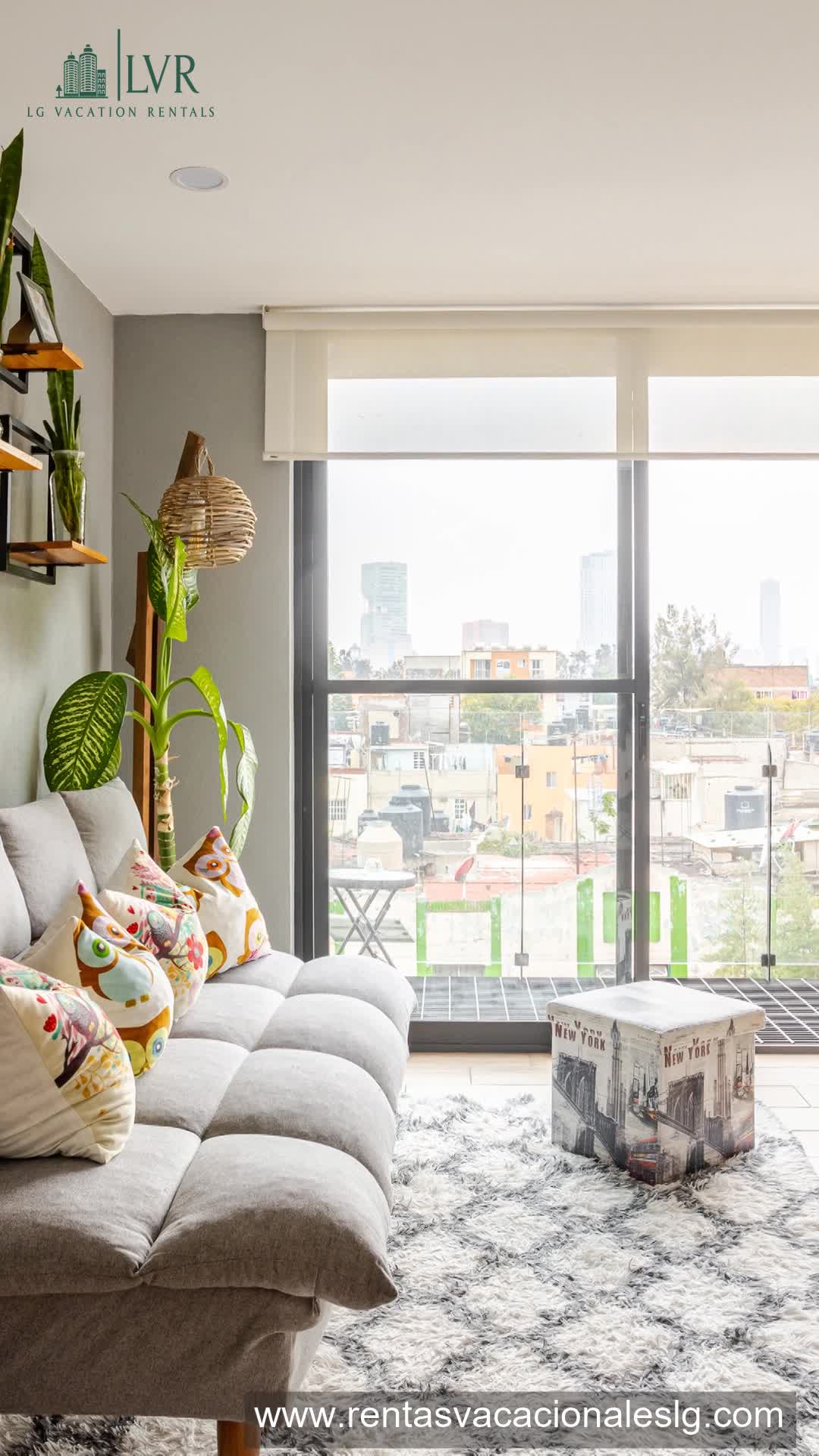 Apartment with Balcony | Heart of Mexico City Buenavista 2BR A/C