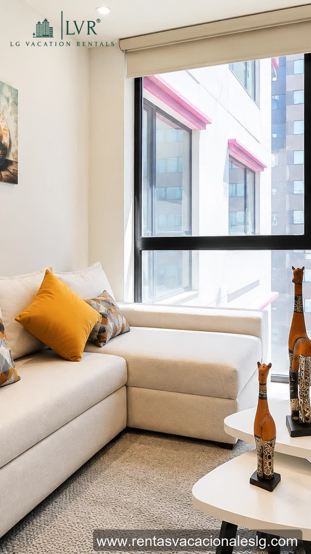 Departamento de 1 habitación en Polanco | 6 personas | Piscina | Gimnasio | Estacionamiento