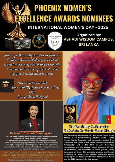 Phoenix Women’s Excellence Awards 2025 Nominee: Dr. Antoinette Carole Grace Mbarga