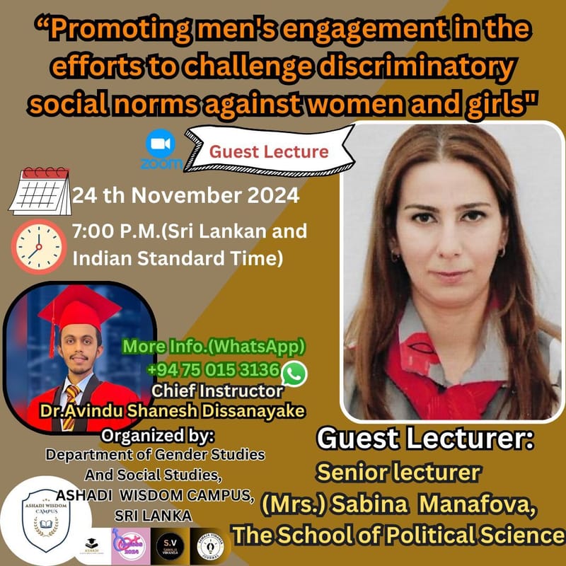 Guest Lecture Alert!