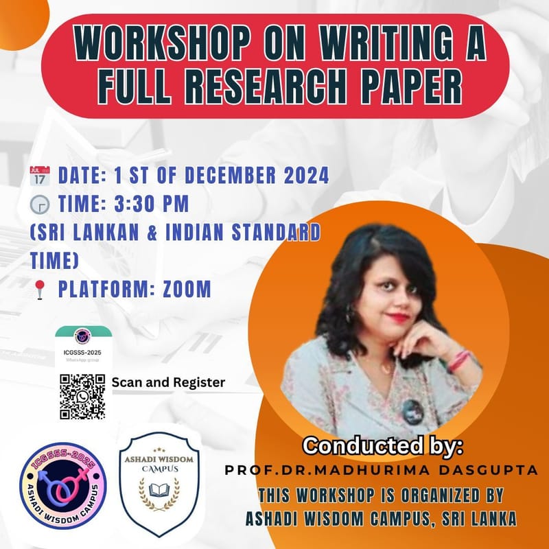Workshop on Writing a Full Research Paper