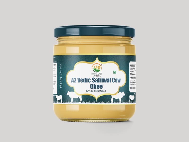 A2 Sahiwal Vedic Cow Ghee – A Heirloom of Tradition