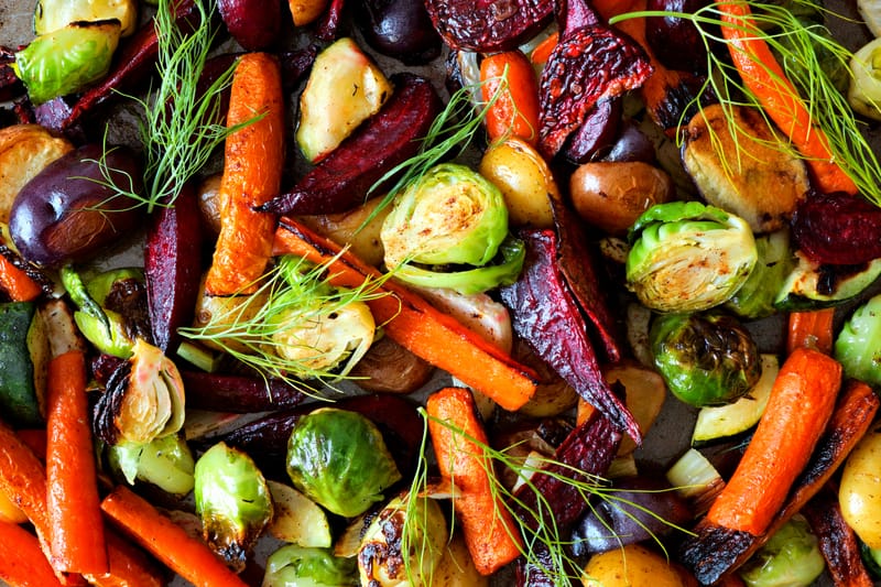 Ghee Roasted Vegetables