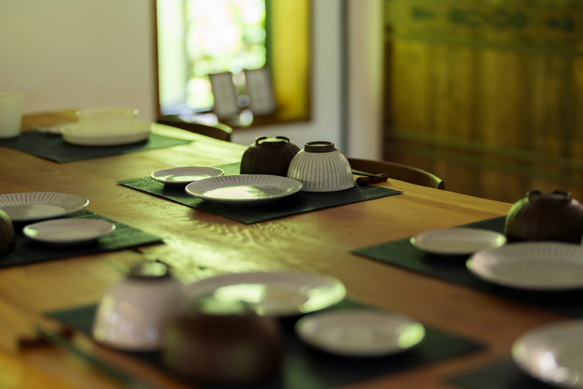 食卓で味わう、ゆるやかな時間。